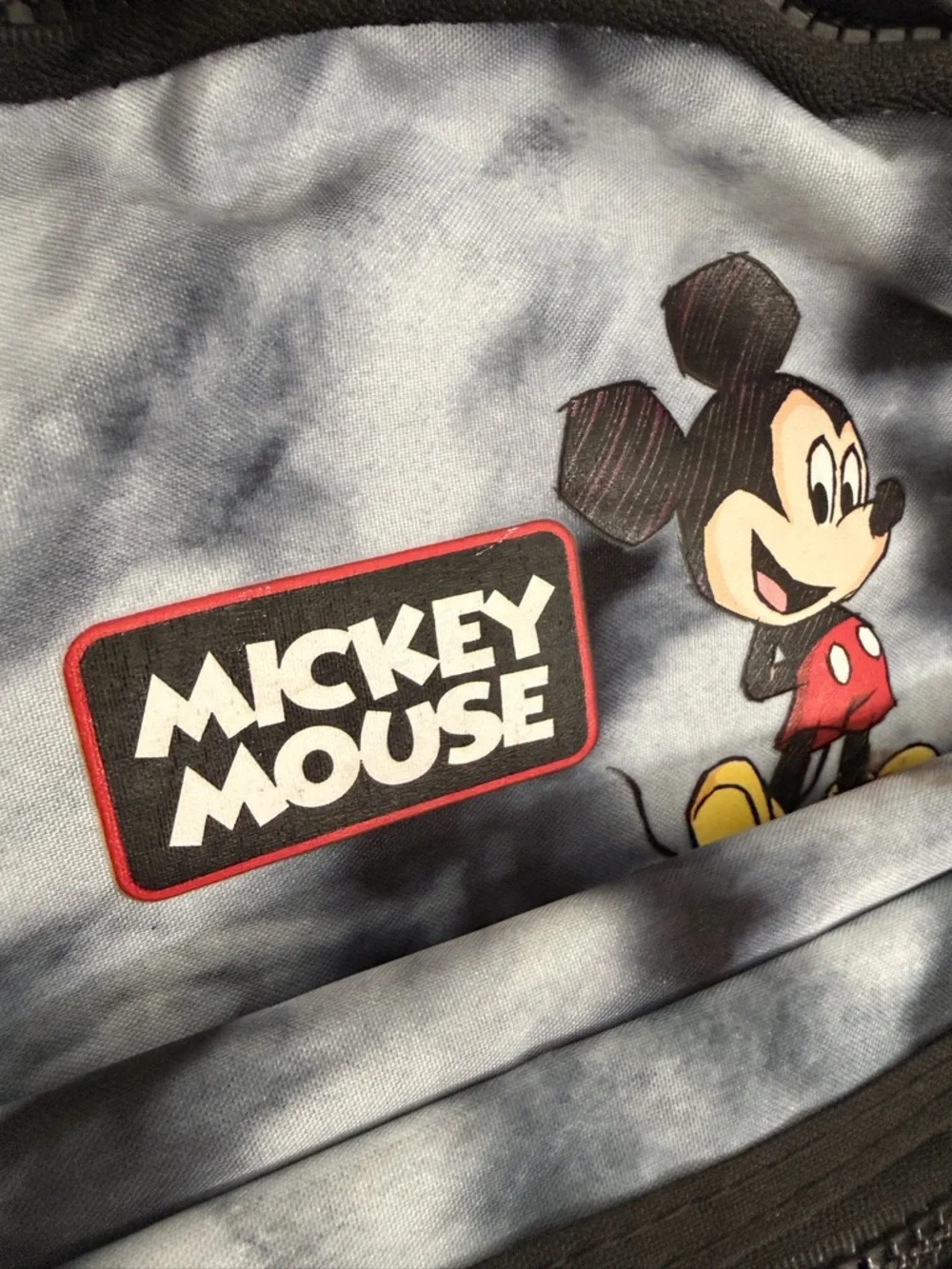 Authentic Disney Store Mickey Mouse Tie Dye Mini Backpack - EUC